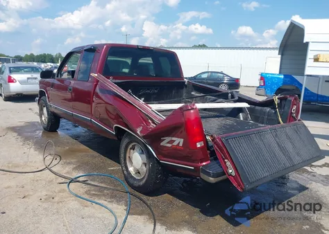 1998 Chevrolet K1500 Fleetside из США, поврежденный, VIN 2GCEK19R8W1113294